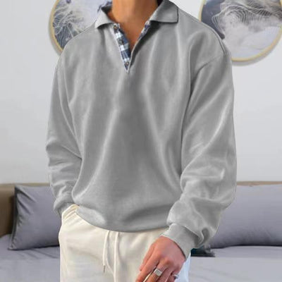 Albert - Herren V-Ausschnitt Pullover mit langen Ärmeln