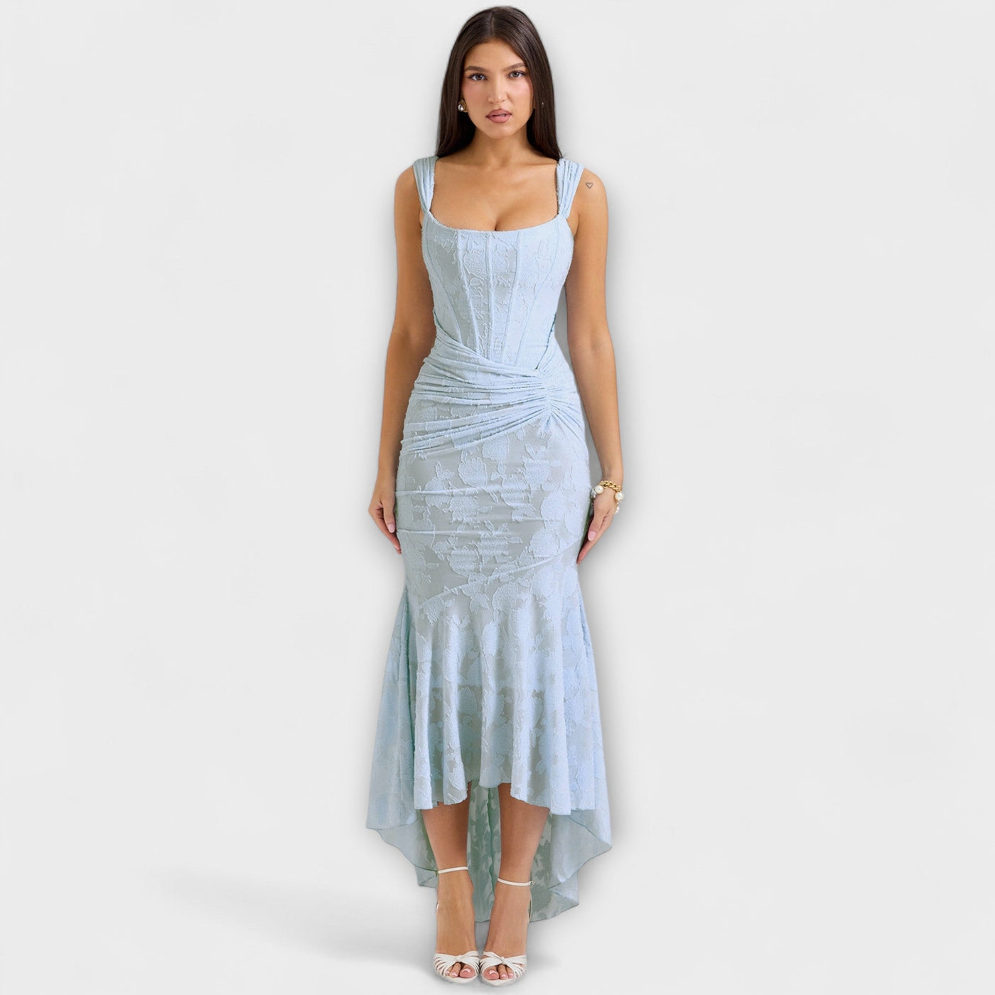 Renske | Elegantes und raffiniertes langes Kleid