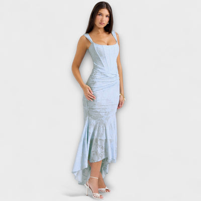 Renske | Elegantes und raffiniertes langes Kleid