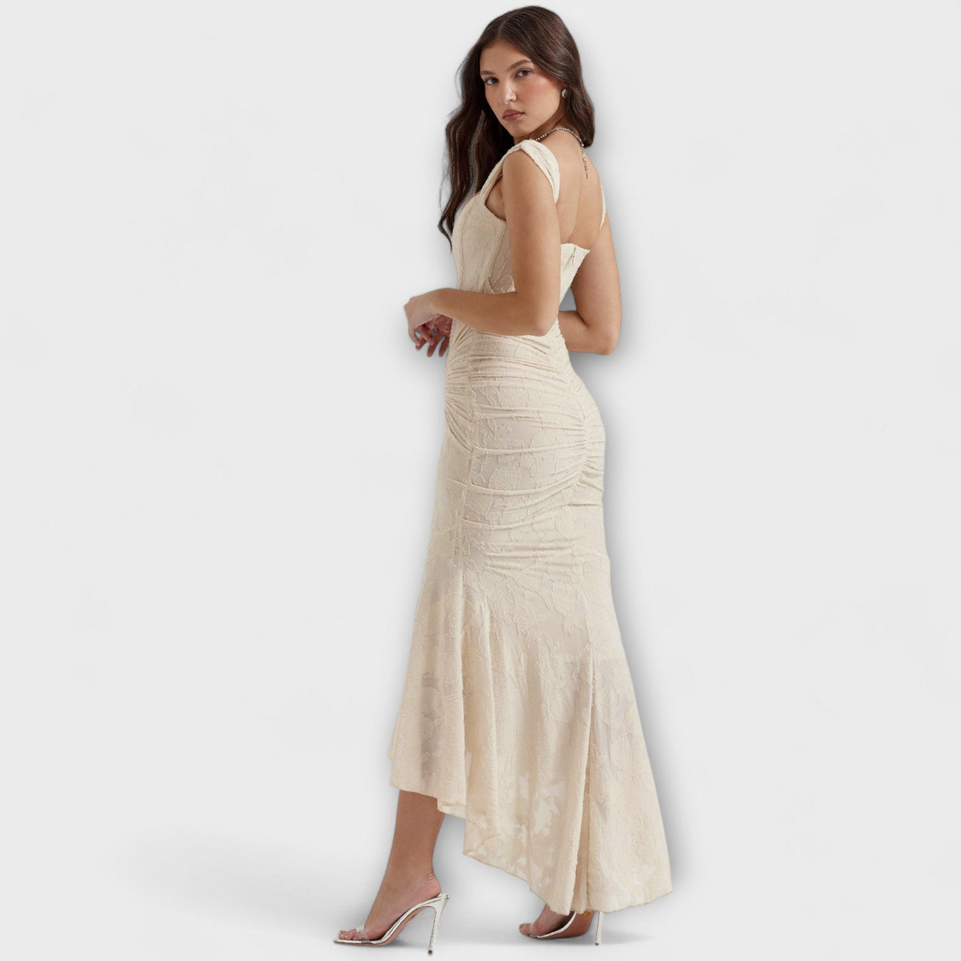 Renske | Elegantes und raffiniertes langes Kleid