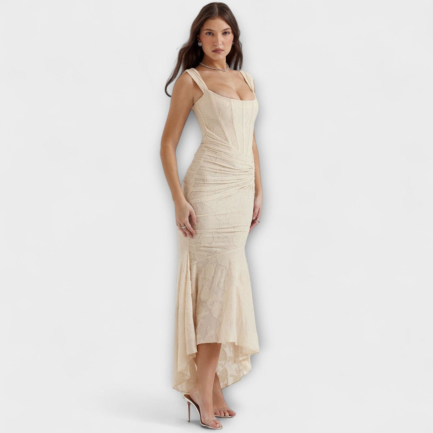 Renske | Elegantes und raffiniertes langes Kleid