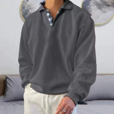 Albert - Herren V-Ausschnitt Pullover mit langen Ärmeln