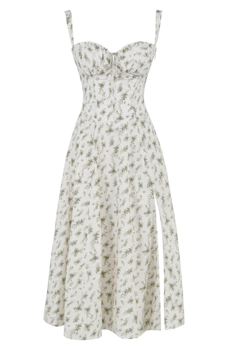 Ilona | Midi Kleid mit Taillierung