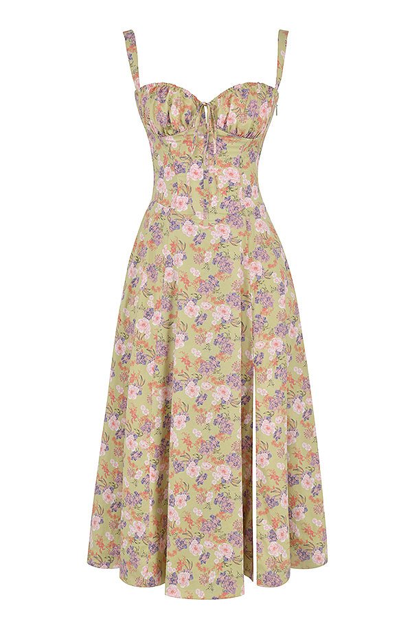 Ilona | Midi Kleid mit Taillierung
