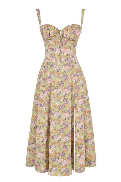 Ilona | Midi Kleid mit Taillierung