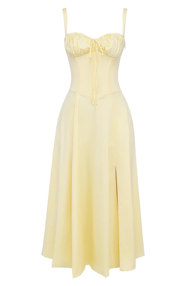 Ilona | Midi Kleid mit Taillierung