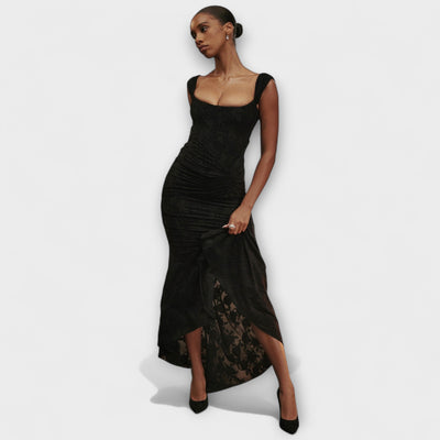 Renske | Elegantes und raffiniertes langes Kleid